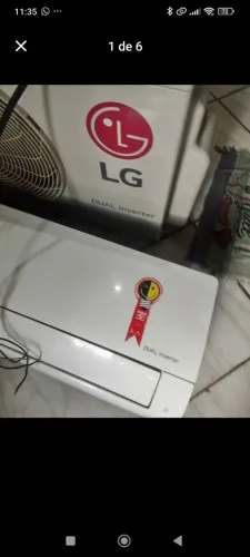 Ar condicionado split LG inverter 18k
