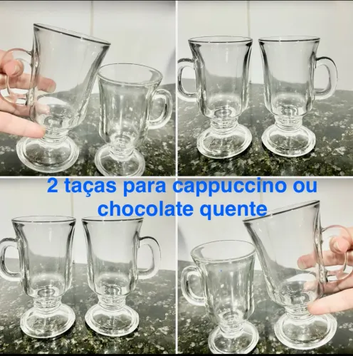 Kit taças cappuccino. Usadas