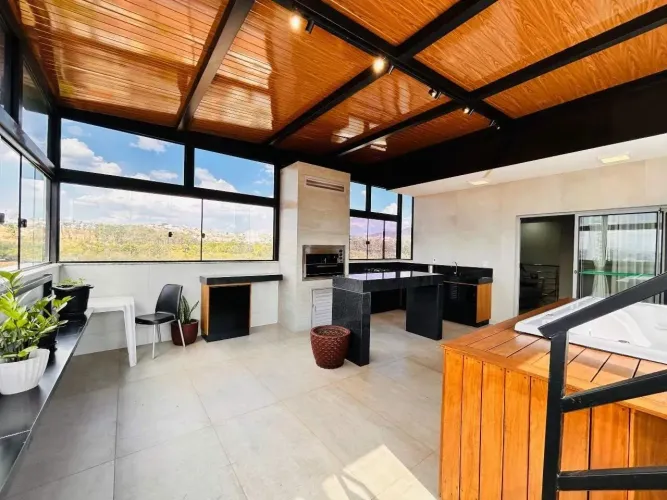 Cobertura à venda - Barreiro, 3 quartos - Belo Horizonte