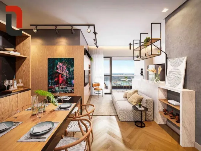 Croma - Apto 68m² 2 quartos, sacada gourmet e 1 vaga no Bigorrilho