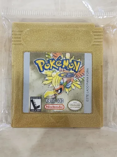 Pokémon Versão Gold - Game Boy Color