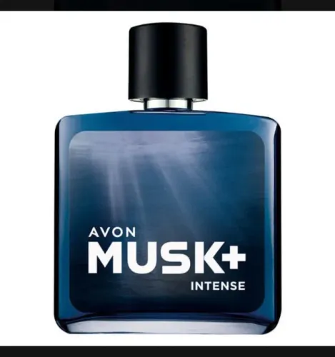 deo colônia musk+ intense avon