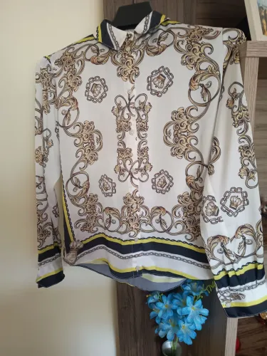 Blusa Lá Femme Carmim Estampada 