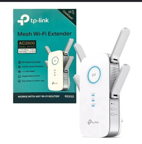 Repetidor roteador Tplink Re650 o mais top da marca novo