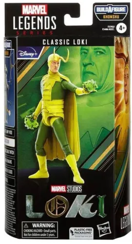 Classic Loki Marvel Legends - Novo sem Baf