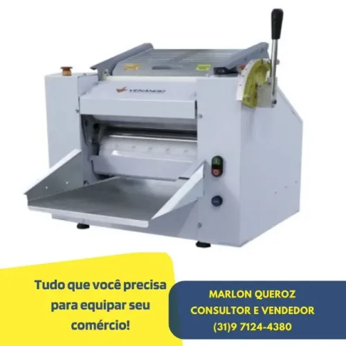 Cilindro de Massas Para Bancada 40CM Venâncio Novo