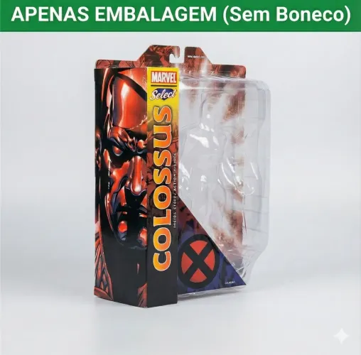 Caixa Vazia Blister Colossus X-Men Marvel Select Original