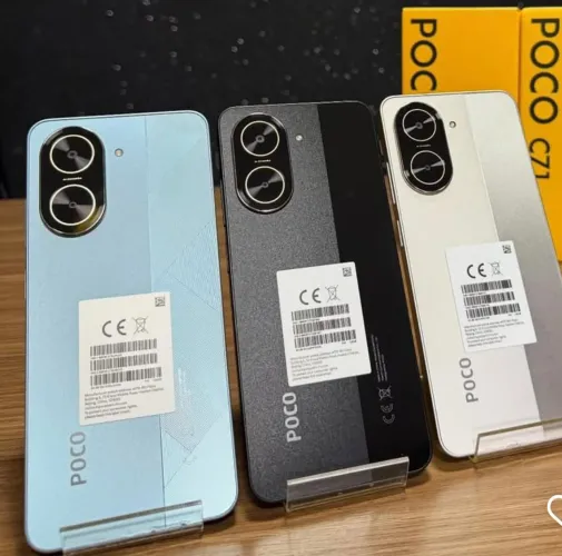 Celular POCO C71 128GB 4GB - [ Garantia + Nota Fiscal ? Oferta imperdível! ] 