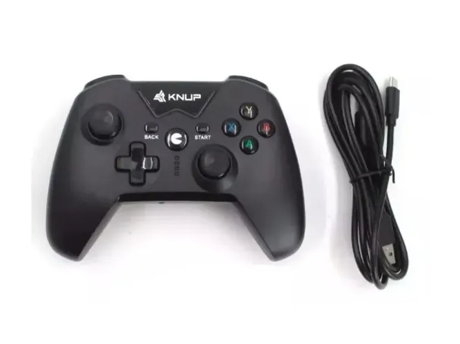 CONTROLE PARA XBOX 360 COM FIO KNUP KP-GM017