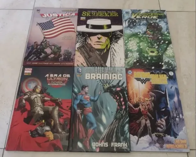 Lote de HQs - Superman, Batman, Lanterna Verde, Skreemer e mais!