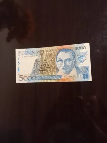Cédula 5000 Mil Cruzados