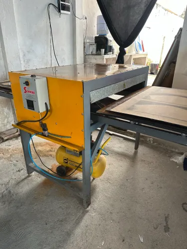 Prensa térmica pneumática 1x0,70m + Compressor