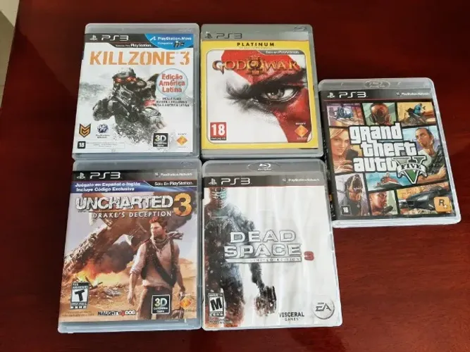Jogos para Play Station 3 (os preços estão na descrição de cada produto)
