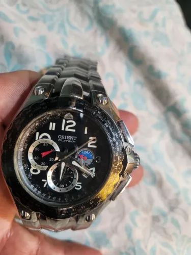 Relogio orient flytech titanium 