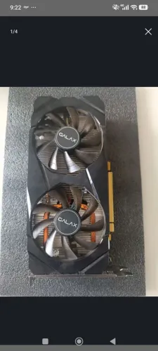 Vendo Placa de Video Galax GeForce GTX 1660 Ti 6GB GDDR6 1-Click OC 192-bit USADA