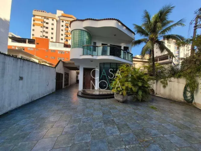 Sobrado com 4 dormitórios para alugar, 403 m² por R$ 30.000,00/mês - José Menino - Santos/