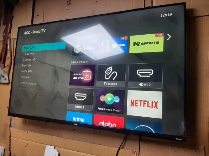 Tv AOC  50 polegadas smart Android 