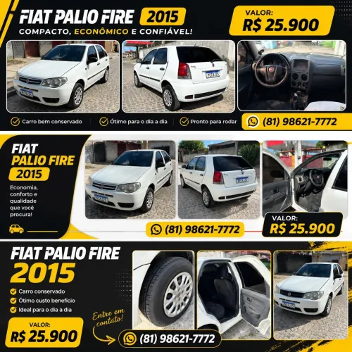 Fiat Palio Celebration 1.0 Fire Flex 8V 4P 2015