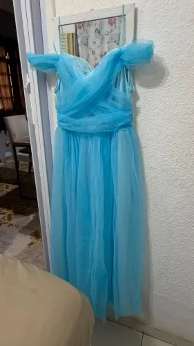 Vestido azul - dama