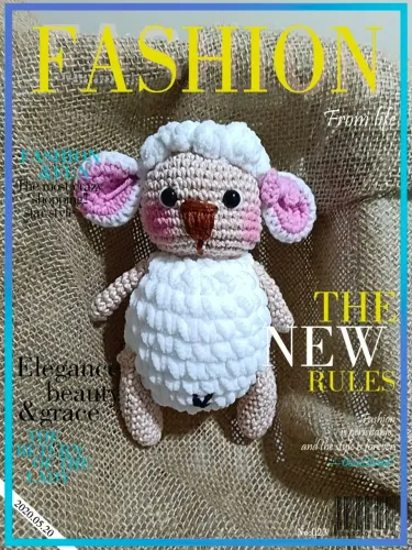 Ovelhinha amigurumi