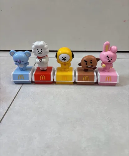 Coleção BT21 McDonalds imcompleta