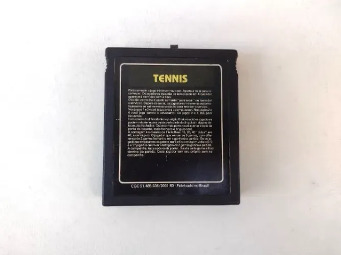Cartucho 2 Jogos Atari - Tennis / Football