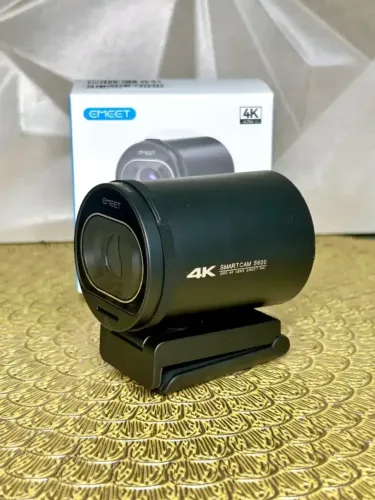 Webcam Emeet Smartcam S600 4K - Melhor que Logitech