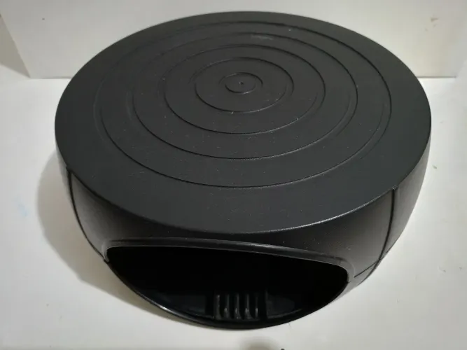 Suporte Para Monitor Redondo Com Organizador SM-100 Preto - usado