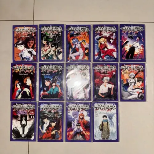 Mangá Evangelion JBC 1 ao 14 Coleção Completa