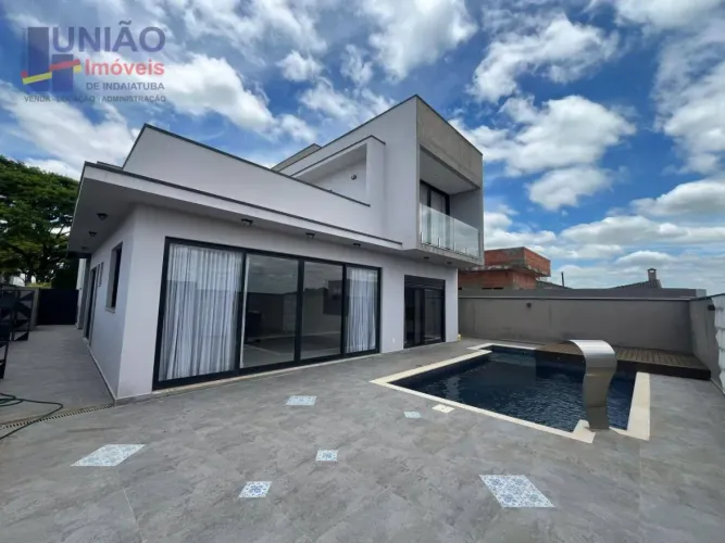 Sobrado com 3 suítes para alugar, 300 m² por R$ 14.130/mês - Terra Magna - Indaiatuba/SP