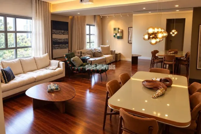 Vende apto mobiliado Itaim Bibi, 137 m², 3 quartos, em um dos bairros mais sofisticados de
