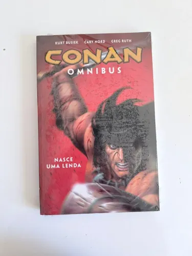 CONAN OMNIBUS - CAPA MOLE (MYTHOS) -NASCE UMA LENDA - LACRADO