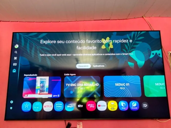 Vendo essa TV 75 polegadas sansung facilito no cartão de crédito ate 12 vezes
