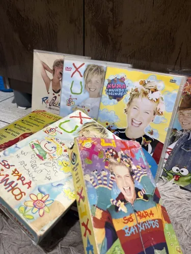 Xuxa coleção dvds + VHS