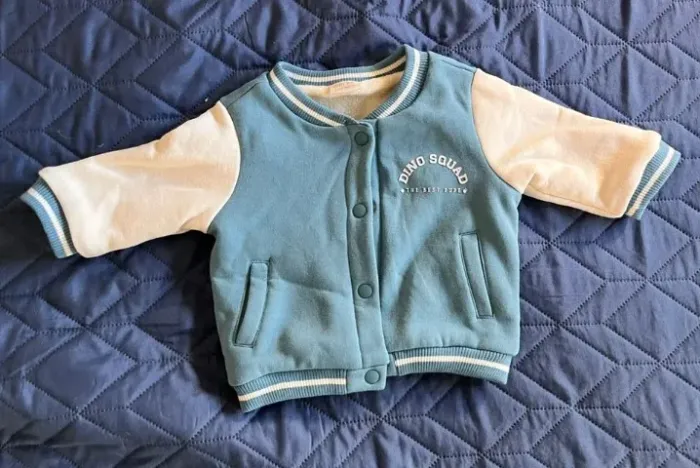 Casaco moletom para bebê de 3 a 6 meses - Marca Baby Way