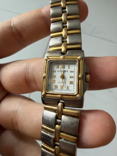 Relógio Mondaine vintage ?estilo Cartier?