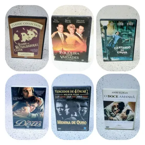 Acervo especial para apreciadores do cinema de qualidade, reunindo 6 títulos de destaque