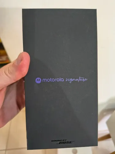 Motorola Signature 512Gb preto novo lacrado