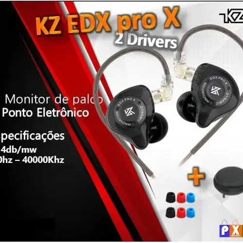 KZ Edx pro X + case a pronta entrega