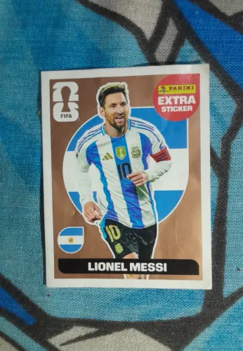 Figurinha Legend Bronze Lionel Messi 2026