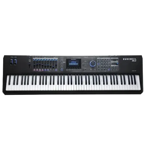 Teclado Sintetizador Workstation Kurzweil Pc4 - 7 Cor Preto