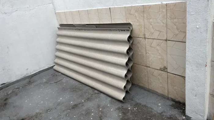Telha Eternit 2,44x1,10 de 5mm fibrocimento preço unitário de $40,00