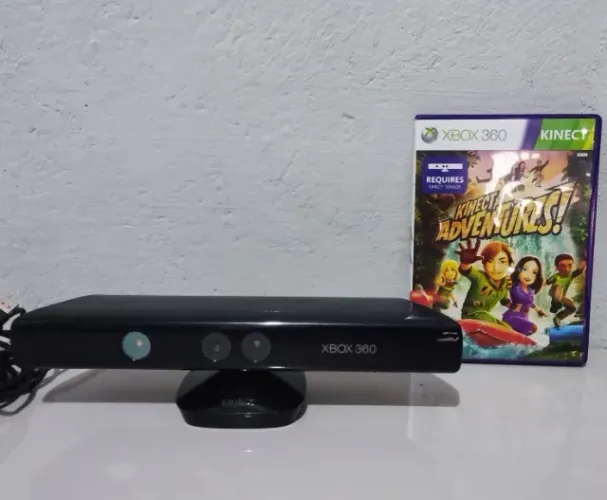 Sensor Kinect Original Xbox 360 + 1 Jogo Adventure