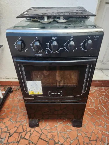 Fogão Realce Ares Plus 4 Bocas Bivolt Acendimento Automático