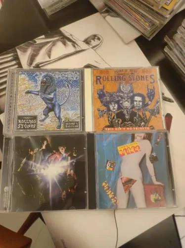 4 CDs Rolling Stones - Lote Colecionador | Usados Funcionando 100%