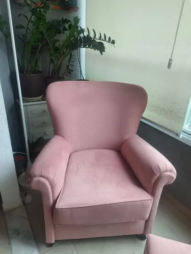 Poltrona Berger de Amamentação + Puff