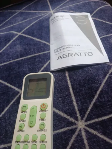 controle de ar condicionado split HI- WALL