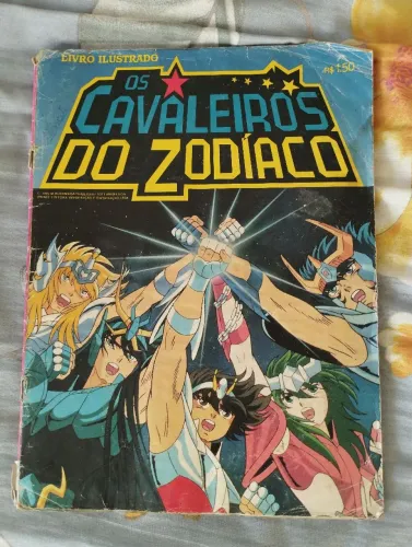 Álbum de figurinhas Os Cavaleiros do Zodíaco