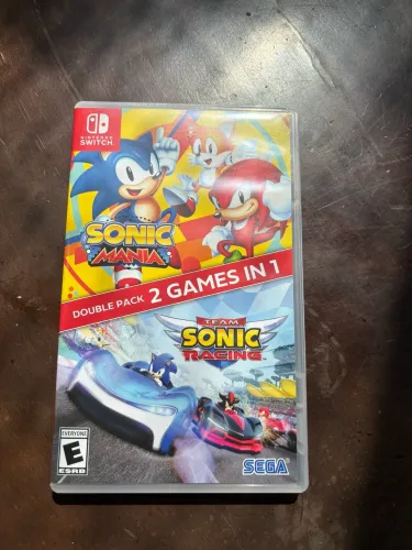 Jogo Sonic mania + team racing Nintendo Switch 