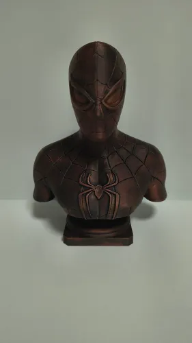 Busto Homem Aranha - Impressão 3D - 18cm